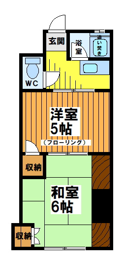 新兼荘の間取り