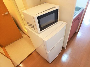レオパレス中野５１のその他|一人暮らし用の冷蔵庫・電子レンジ付