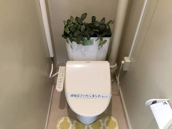 ビレッジハウス井之口2号棟のトイレ|モデルルームの写真です