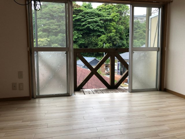 ルーベンヌ赤崎Ｂのバルコニー