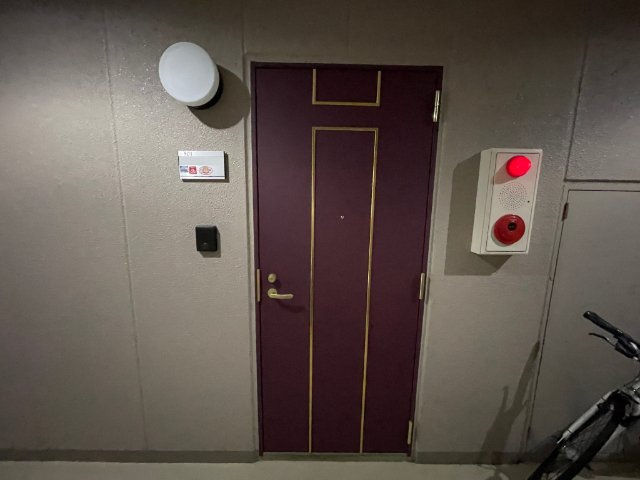 エスパール木風の玄関