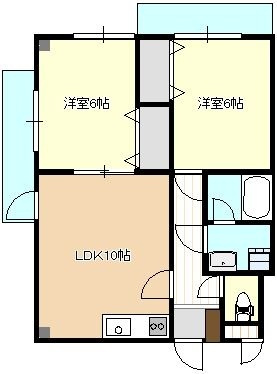 エスパール木風の間取り