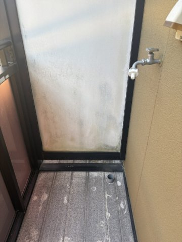 福石グリーンコートのバルコニー
