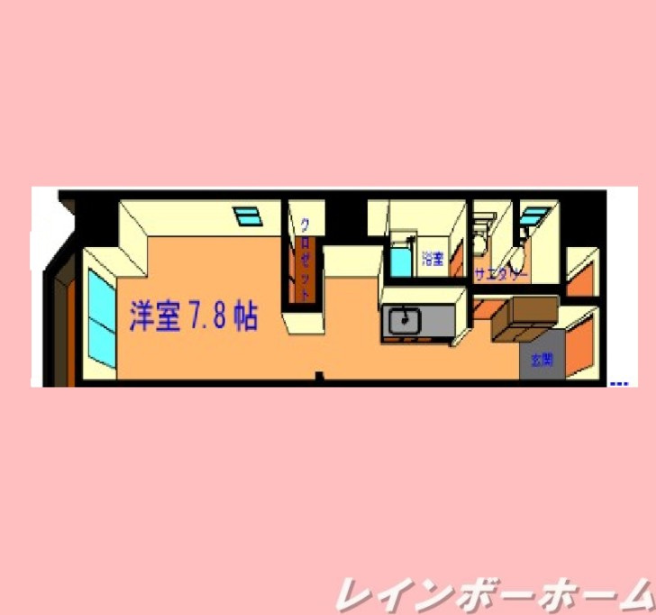 【仲介手数料：50％OFF】対象物件！の間取り