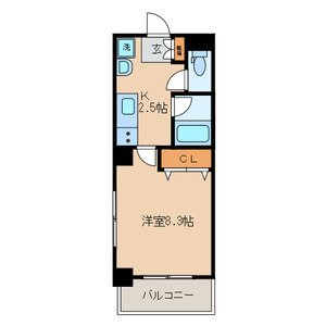 カーサ・ベルデスⅡの間取り