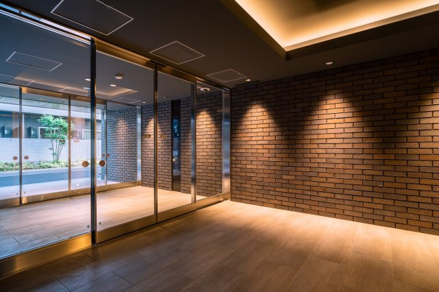 プラウドフラット清澄白河Ⅱのロビー|清潔なロビーです