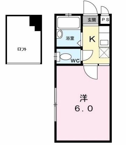 ロッシェル相模大野Ⅱの間取り
