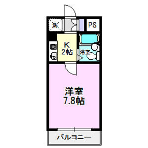 【間取り】 | ハイシティ岩田