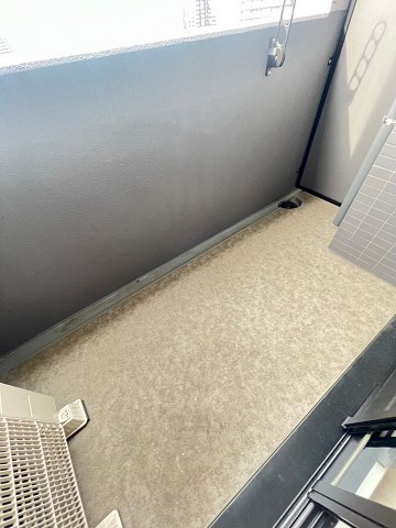 大阪市西淀川区野里２丁目の賃貸マンションのバルコニー