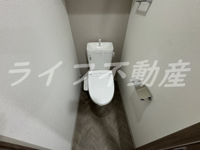 アドバンス大阪メルディアのトイレ|コンパクトで使いやすいトイレです