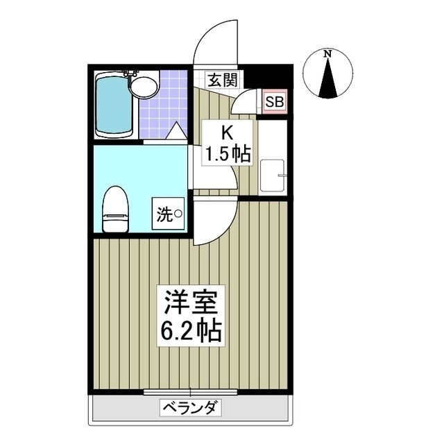 ガーラ141の間取り