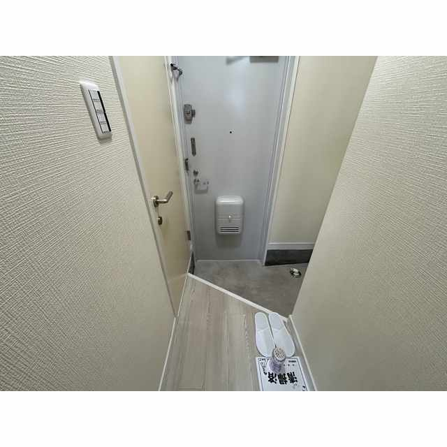 リブレス西川口ⅡAの玄関|シンプルで使いやすい玄関です