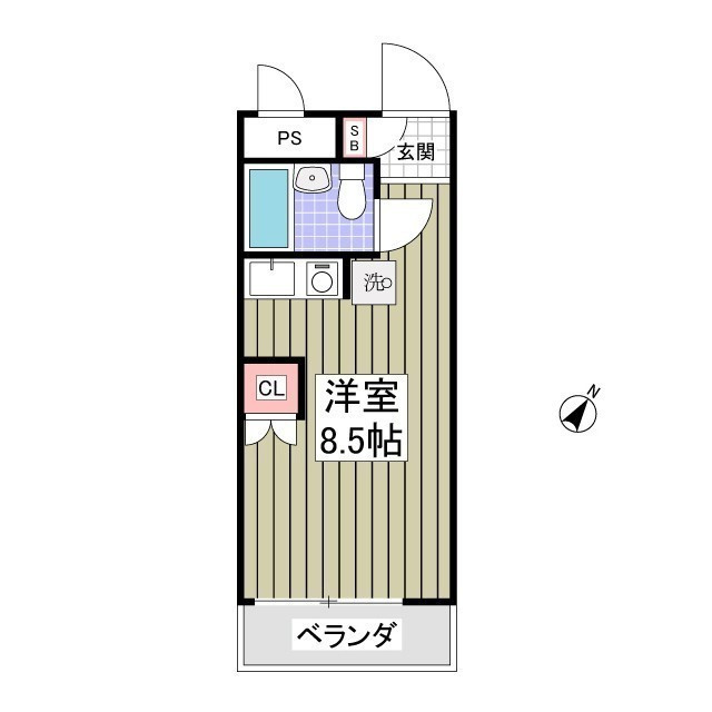みずほマンションの間取り
