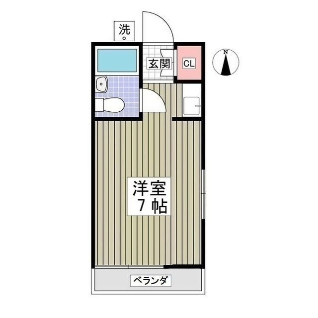 メリッサの間取り