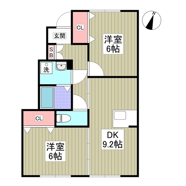 グレースセレノ小山の間取り