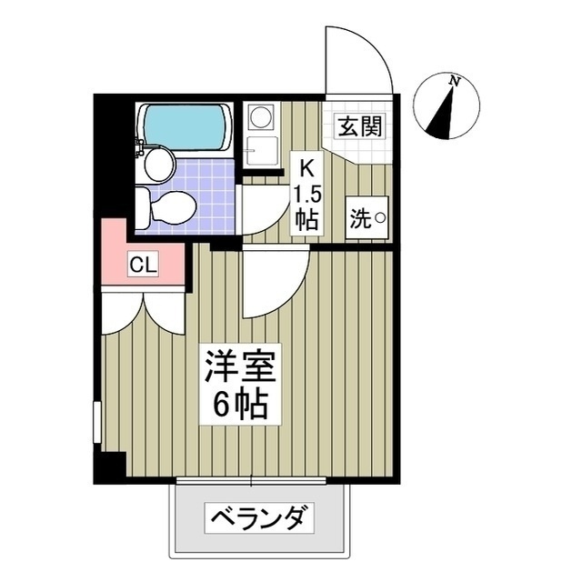 ヴィラン大宮の間取り