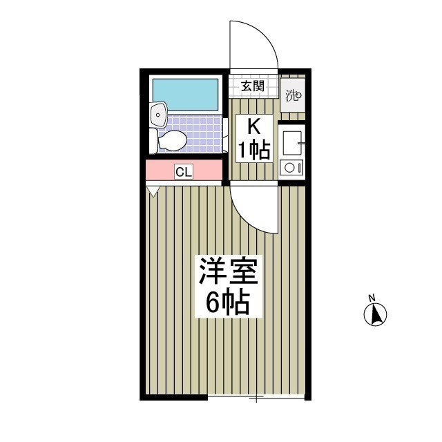 ＮＫハイム元郷の間取り