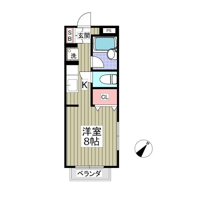 ハイツマスターズの間取り