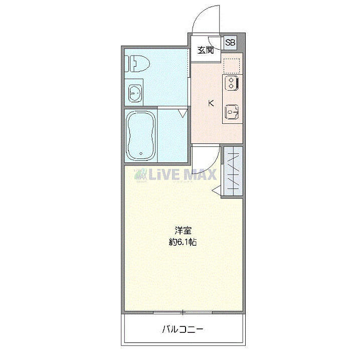ラフィーナー蕨の間取り