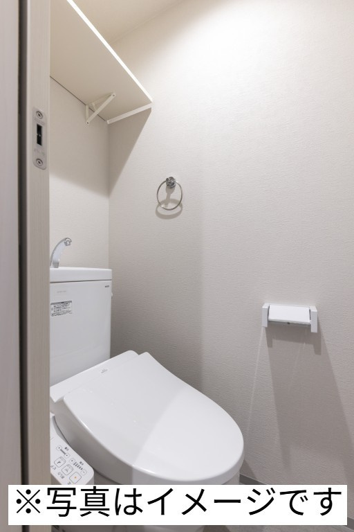 ｒｏｂｏｔ　ｈｏｍｅ　与野本町Ⅲのトイレ|ゆったりとした空間のトイレです