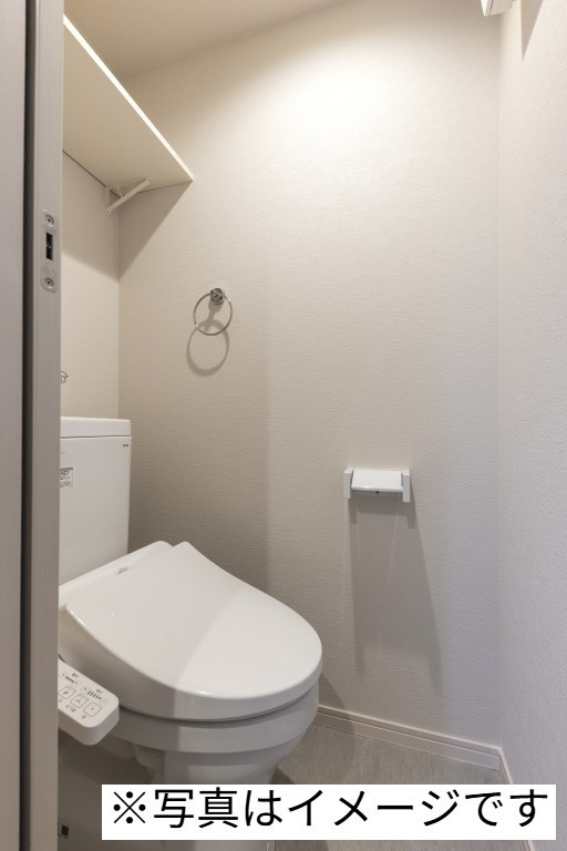 ｒｏｂｏｔ　ｈｏｍｅ　与野本町Ⅲのトイレ|コンパクトで使いやすいトイレです