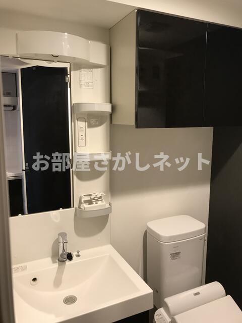 レアライズ日暮里【おとり物件なし】#学生・社会人にオススメ！初期費用分割払いOK！の洗面所