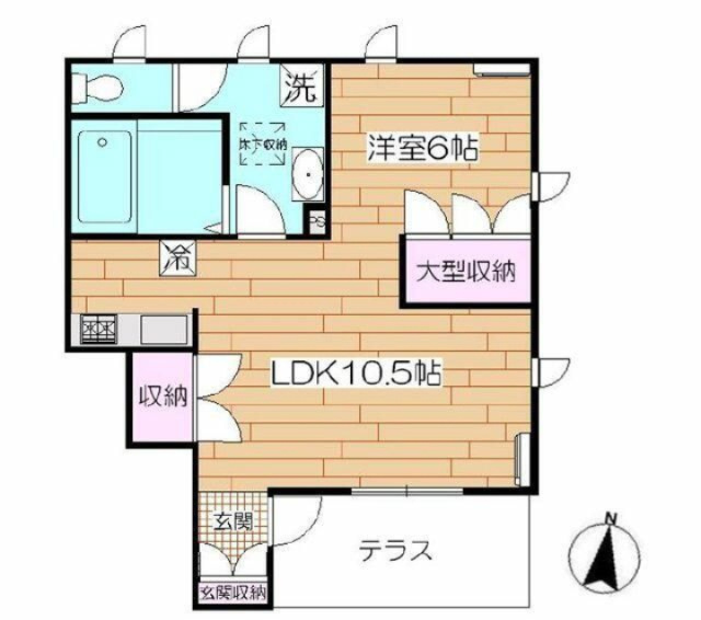 Ｔ＆Ｋとねりの間取り