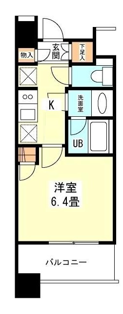 タワービューレジデンス吾妻橋の間取り|間取りです。