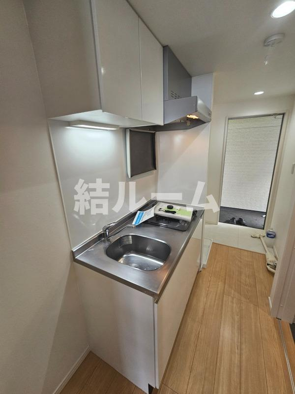 板橋区前野町３丁目のアパートのキッチン