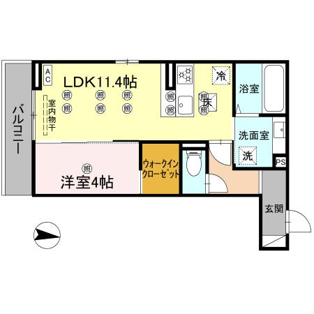 【間取り】 | クランツ泉町