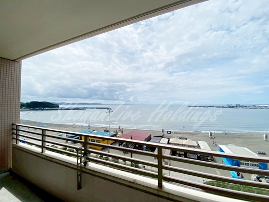 藤沢市片瀬海岸１丁目の賃貸マンションの展望