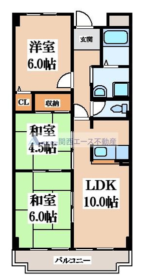 【間取り】 | コーポ小林
