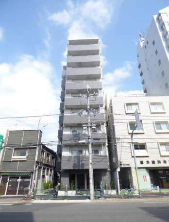 ライジングプレイス浅草イーストの外観パース