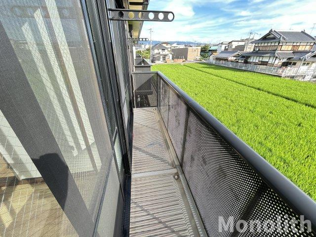 カーサワケダのバルコニー