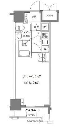 ライジングプレイス南千住の間取り|間取りです。