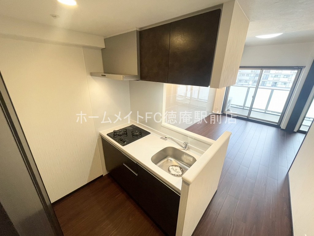 大阪市城東区今福南３丁目の賃貸マンションのキッチン