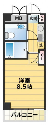 メゾン・ド・ヴィレ城東の間取り
