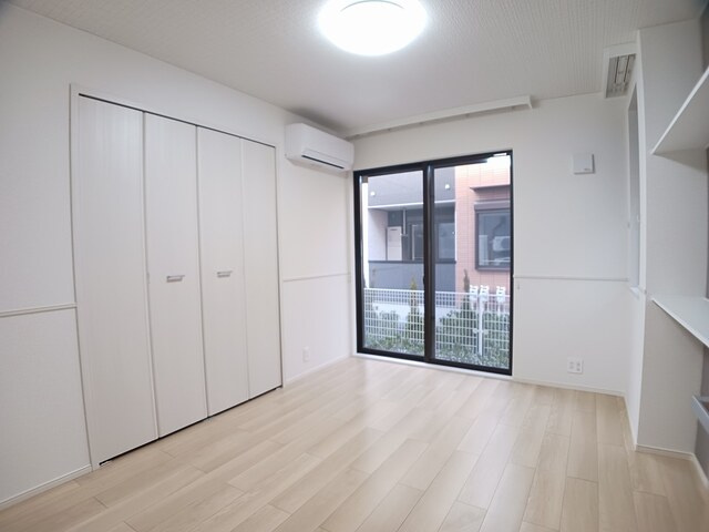 藤沢市石川１丁目のアパートの寝室
