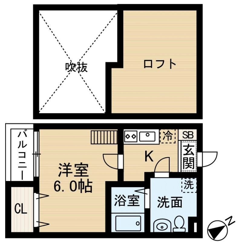 スマイルグラート吉塚の間取り