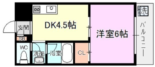 DO九条Ⅰの間取り