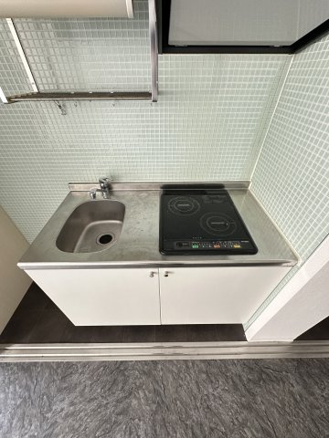 大阪市中央区瓦町３丁目の賃貸マンションのキッチン