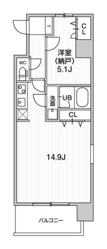 La Douceur九条の間取り