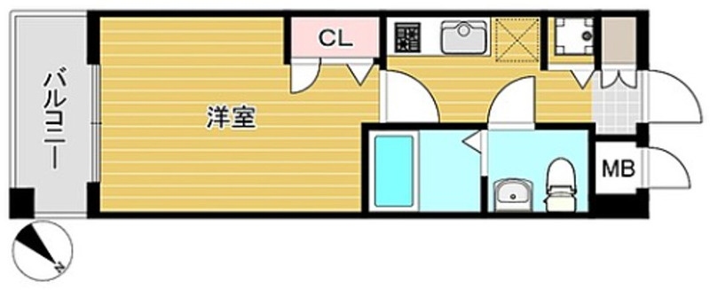 ピュアドームグランテージ博多の間取り