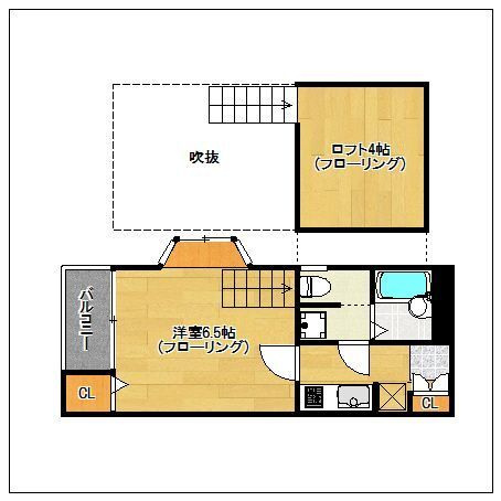 ピュア姪浜参番館の間取り