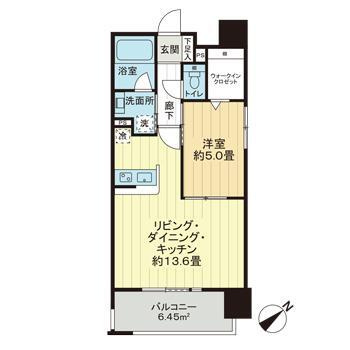 プレスタイル博多駅南Ⅱの間取り