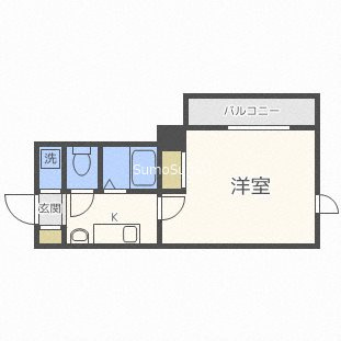 ドミール桜川Ⅱの間取り