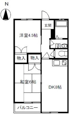 小山台エレガントハウスの間取り