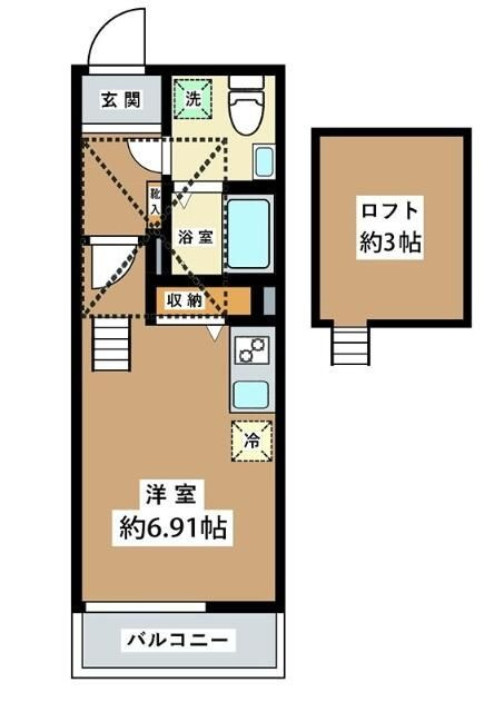 ＲＳ参番館の間取り