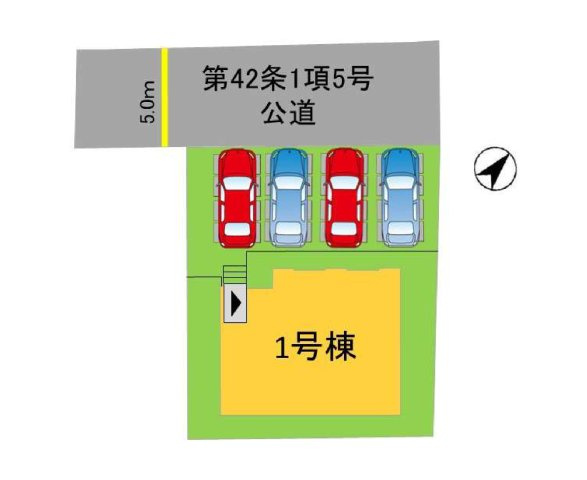 糟屋郡須恵町須恵第26-1棟（1号棟）の間取り