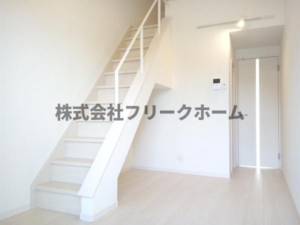 武蔵野市境４丁目のアパートの寝室